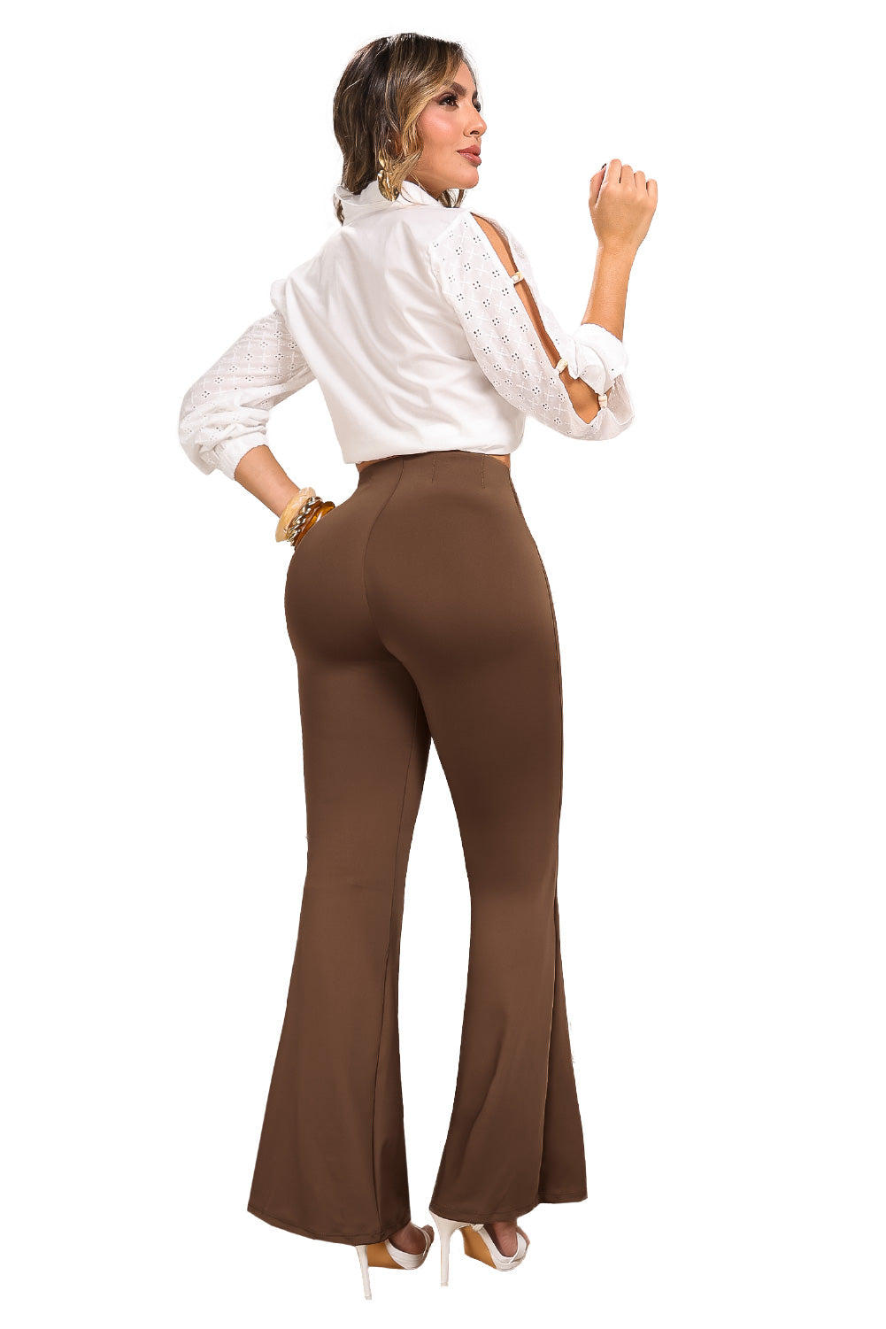 ESSENTIALS BLACK SMI1401 – Leggings con faja interna y efecto lifting extra Campana