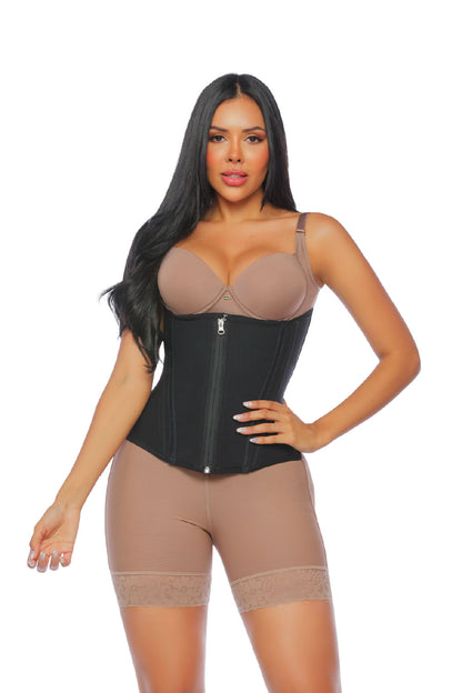 Cinturilla SMI2025 de compresión con cierre doble y soporte lumbar