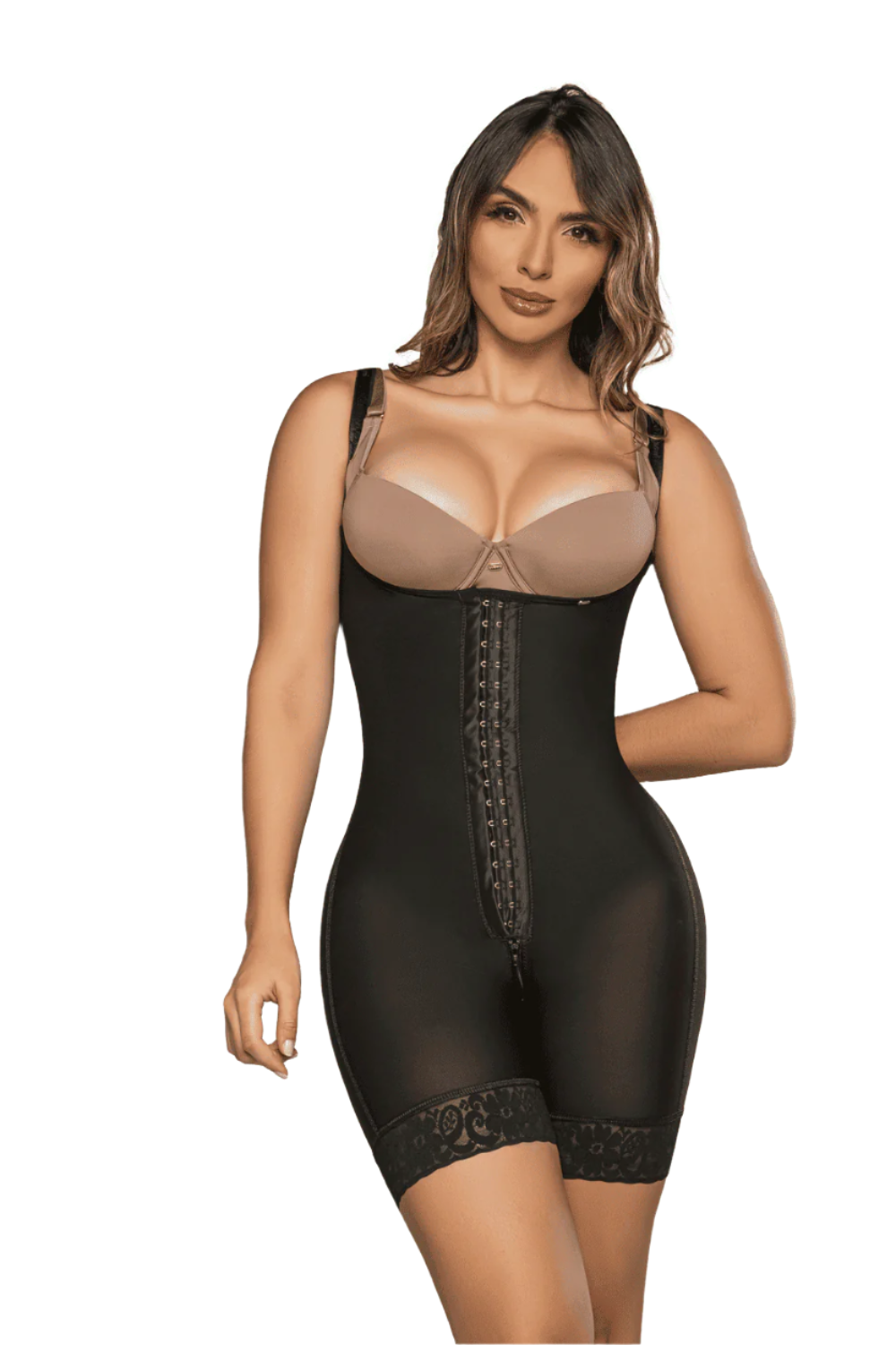 Faja UltraInvisible media pierna SMI7138 La Divina