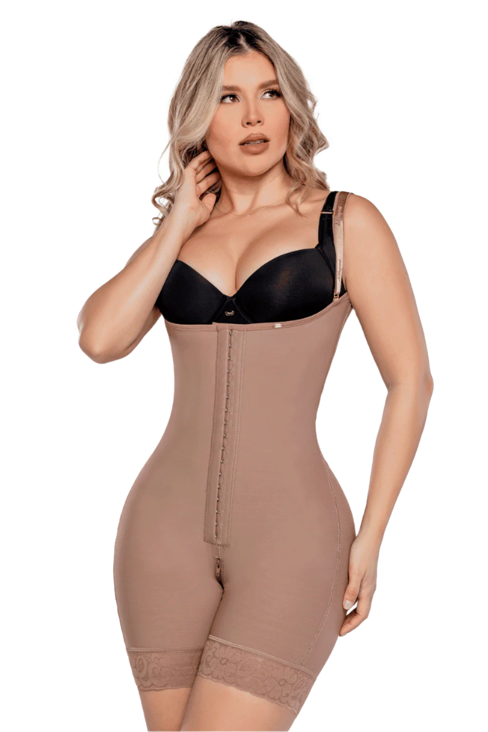 Faja UltraInvisible media pierna SMI7138 La Divina