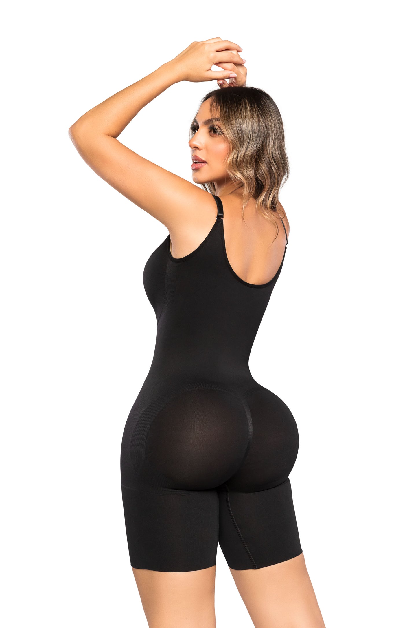 Body Faja Invisible SMI7153 COCOA Espalda alta, curvas redefinidas