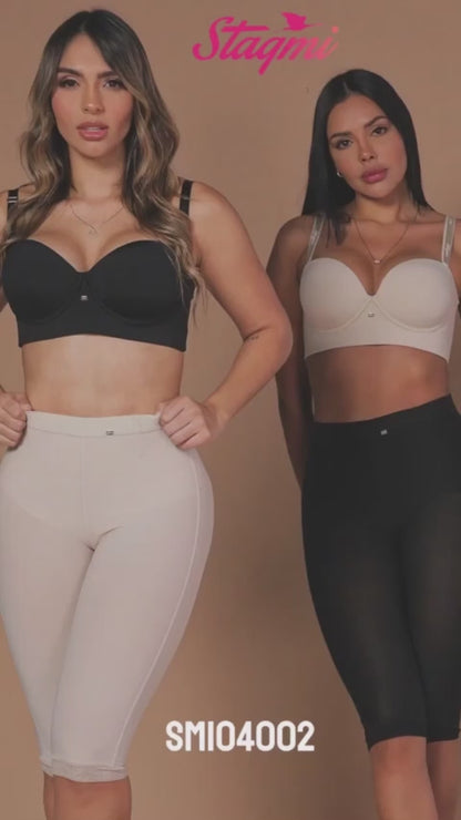 Panty Largo UltraInvisible Levanta Cola SMI04002 | Moldeador de Piernas y Glúteos con Tanga Gratis